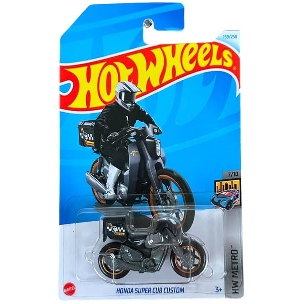 Hot Wheels Mainline - Honda Super Cub Custom # 7/10 & 159/250