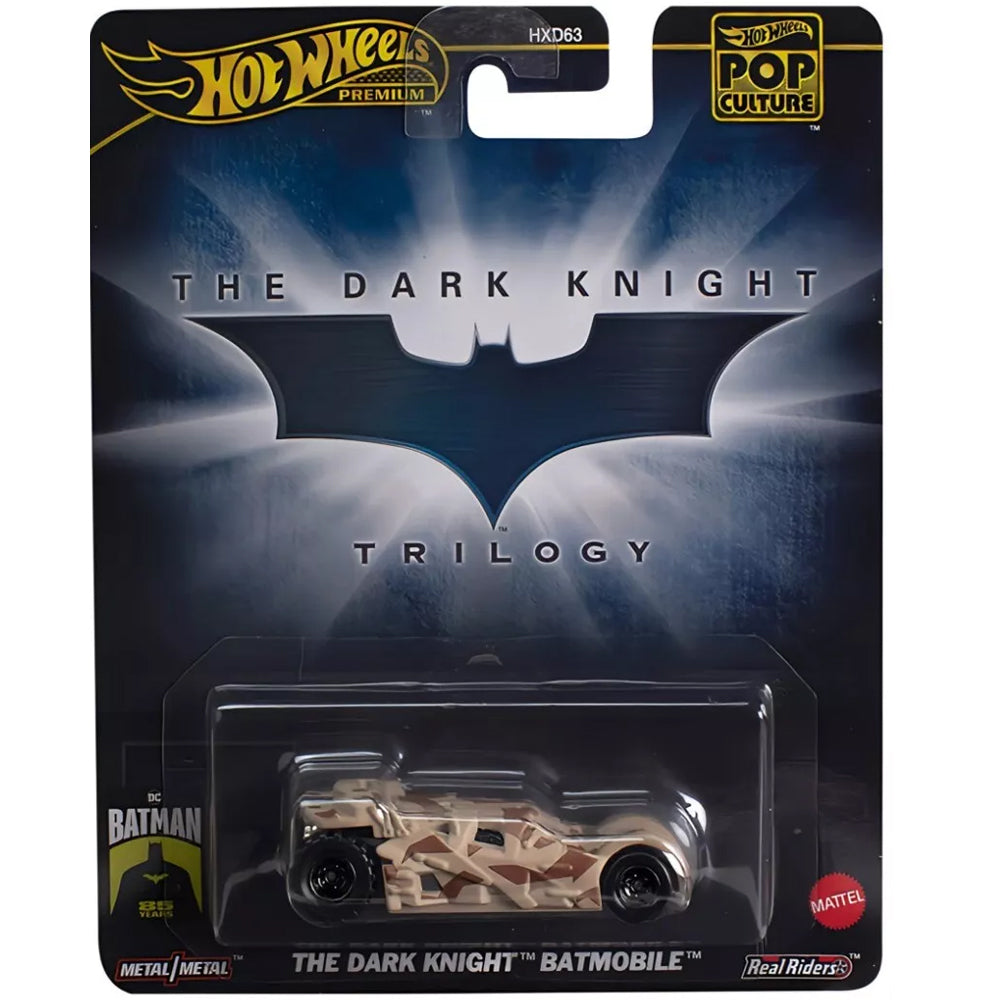 Hot Wheels Premium - Pop Culture # Trilogy - The Dark Knight Batmobile