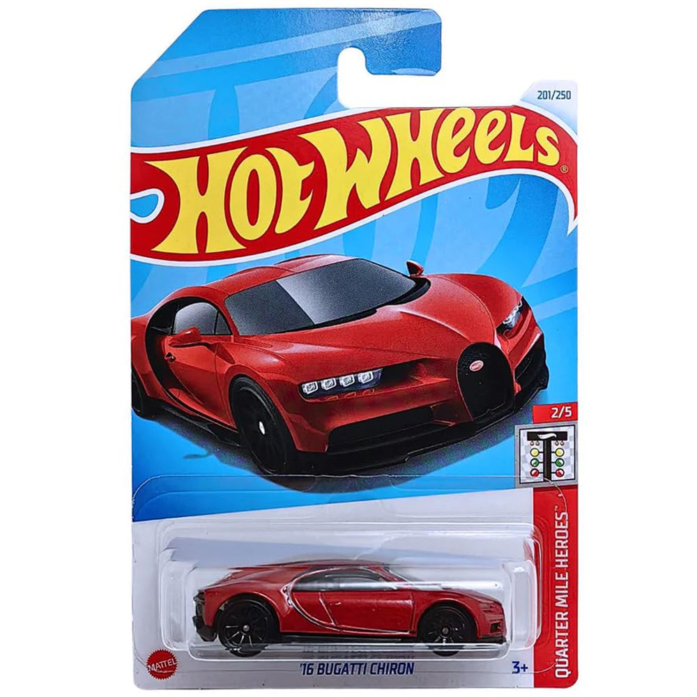 Hot Wheels Mainline - 16 Bugatti Chiron # 2/5 & 200/250