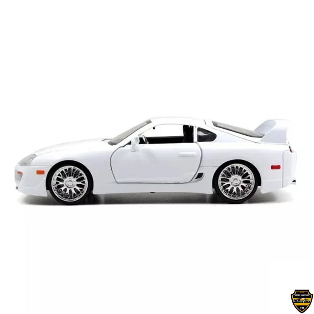 Die Cast 1:24 - JADA Fast and Furious Brian's White Toyota Supra