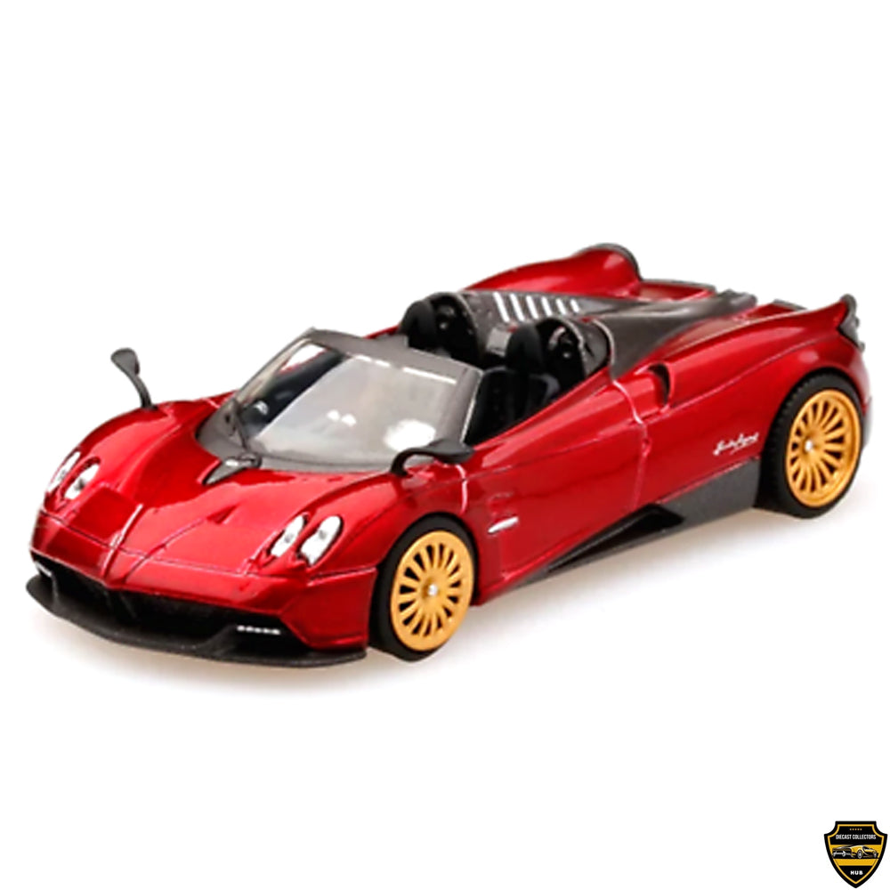 Mini GT 1:64 Die Cast # 50 - Pagani Huayra Roadster (Red) (USA Exclusive) – MiJo Exclusives