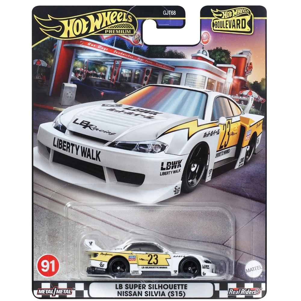 Hot Wheels Premium - Boulevard # 91 - LB Super Silhouette Nissan Silvia (S15)