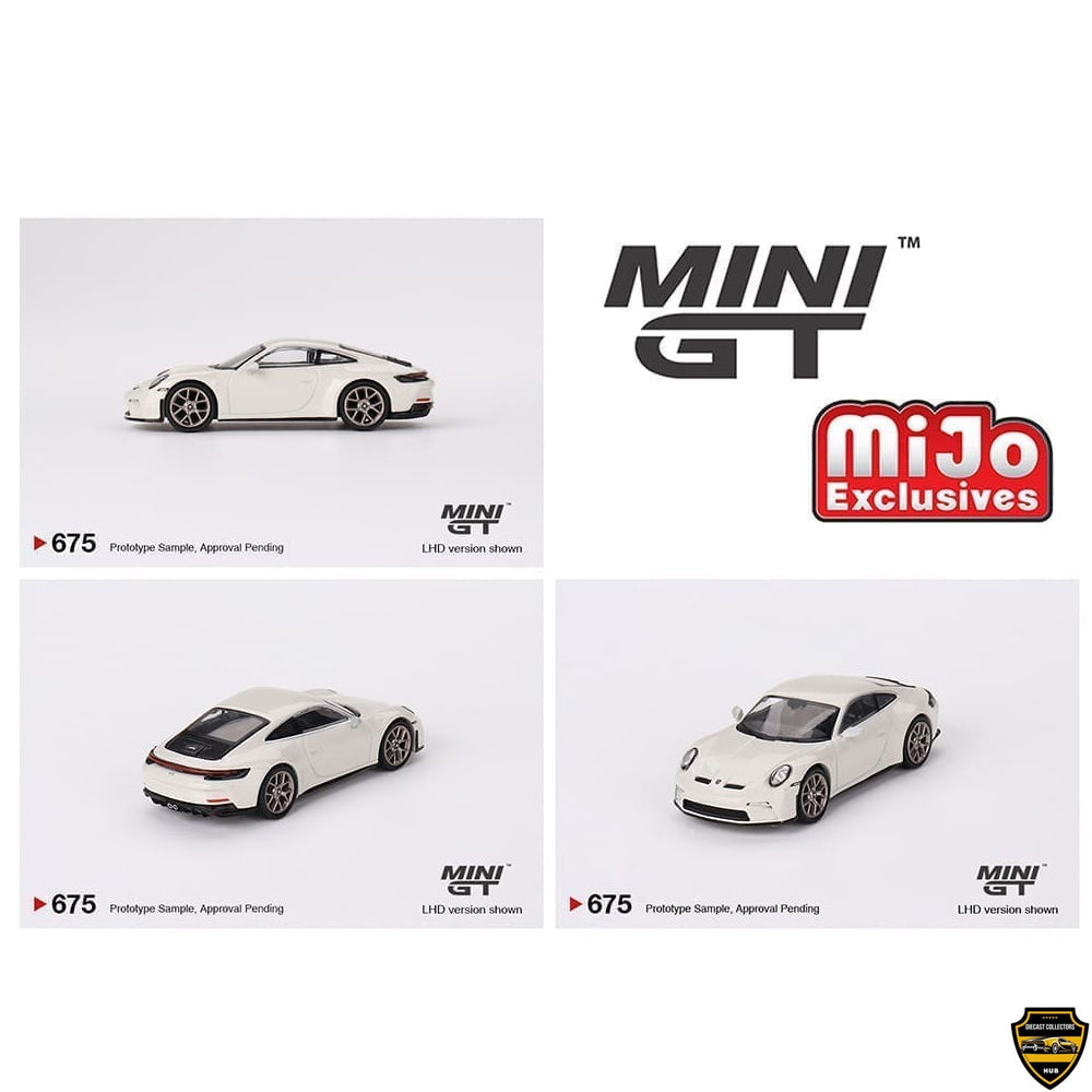 Mini GT 1:64 Porsche 911 (992) GT3 Touring Crayon – Mijo Exclusives