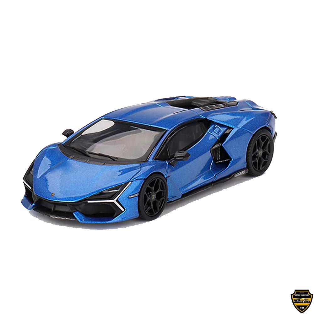 Mini GT 1:64 Die Cast # 748 – MiJo Exclusives - Lamborghini Revuelto – Bu Eleos
