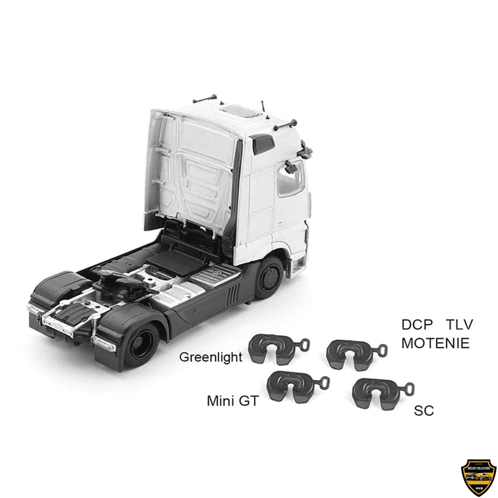 GCD 1:64 Mercedes-Benz AMG Actros Auto Transporter – Yellow