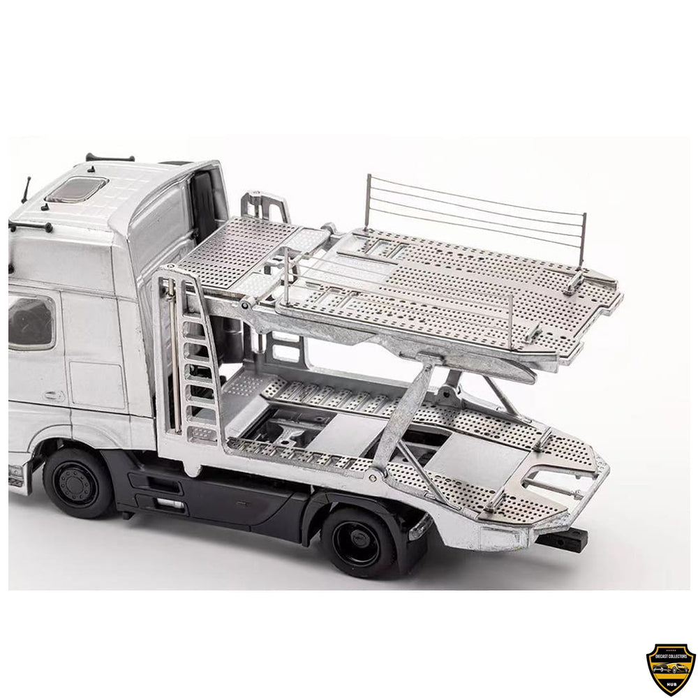 GCD 1:64 Mercedes-Benz AMG Actros Auto Transporter – Yellow