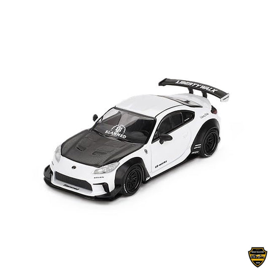 Mini GT 1:64 Toyota GR86 LB★Nation – White- MiJo Exclusives