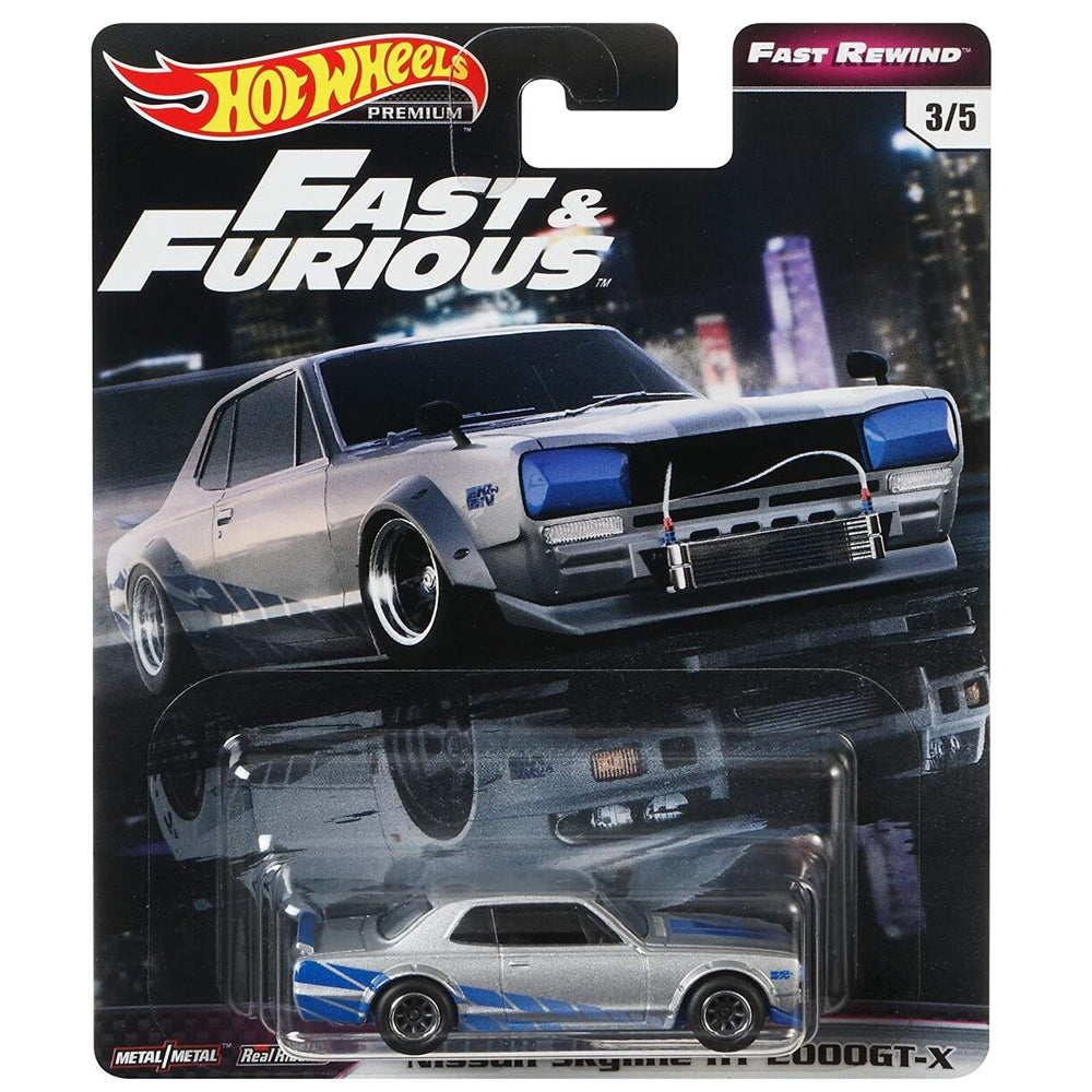 Hot Wheels Premium - Fast & Furious # 3/5 - Nissan Skyline HT 2000Gt-X