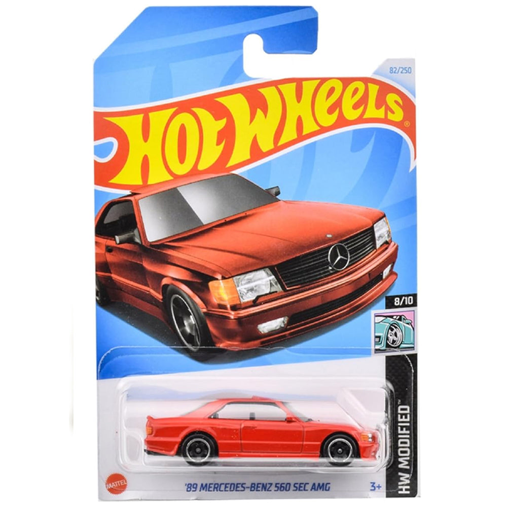 Hot Wheels Mainline – 89 Mercedes-Benz 560 SEC AMG # 8/10 & 82/250