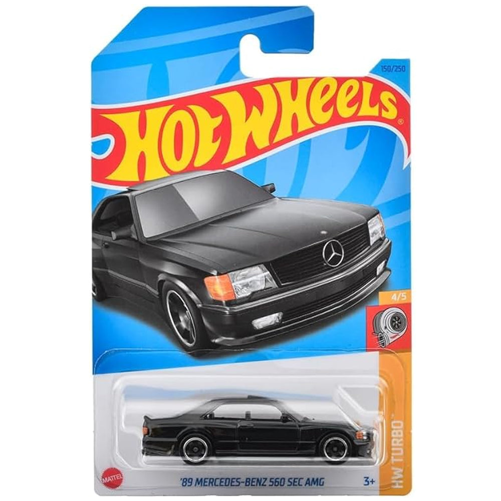 Hot Wheels Mainline – 89 Mercedes-Benz 560 SEC AMG # 4/5 & 150/250