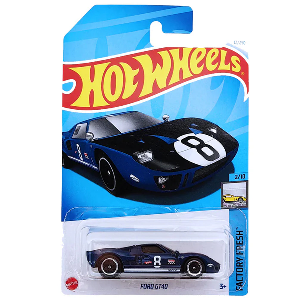 Hot Wheels Mainline - Ford GT40 # 2/10 & 12/250