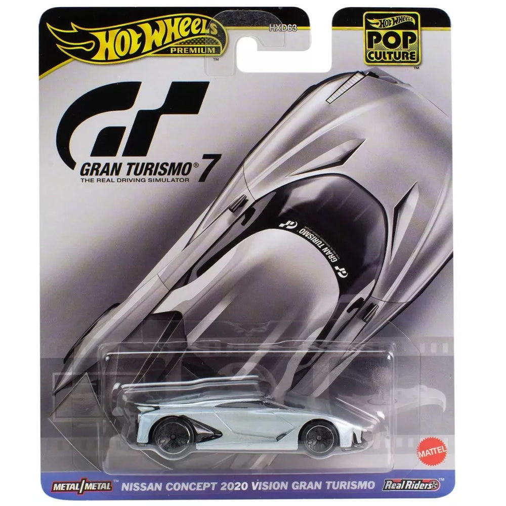 Hot Wheels Premium - Pop Culture # Gran Turismo 7 - Nissan Concept 2020 Vision Gran Turismo