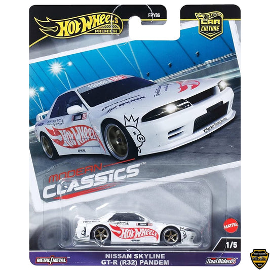 Hot Wheels Premium - Car Culture 1/5 - Nissan Skyline R32 Pandem