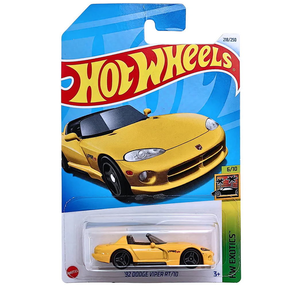 Hot Wheels Mainline - 92 Dodge Viper RT/10 # 6/10 & 218/250