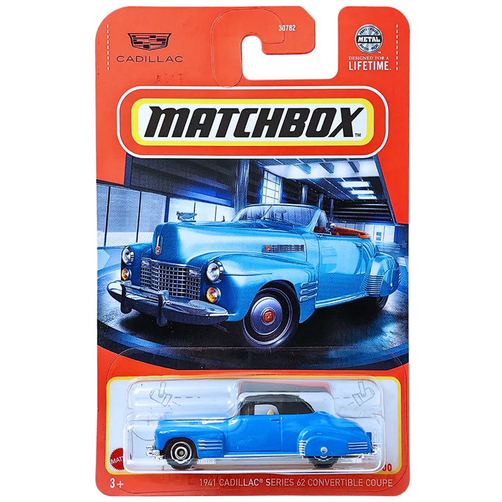 Matchbox Regular Card - 1941 Cadillac Series 62 Convertible Coupe # 59/100