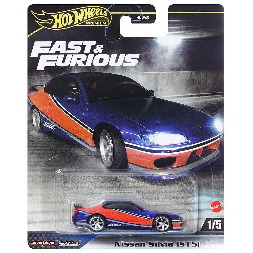 Hot Wheels Premium - Fast & Furious # 1/5 - Nissan Silvia (S15)